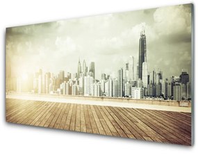 Akrilkép New York City Felhőkarcolók 120x60 cm