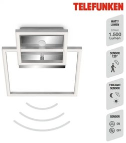 Telefunken 318608TF - LED Mennyezeti lámpa érzékelős FRAME LED/17W/230V 3000K