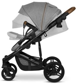 Lionelo - MARI TOUR kombinált 2 az 1-ben babakocsi Grey Stone