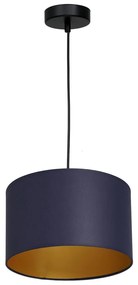 Csillár zsinóron ARDEN 1xE27/60W/230V á. 25 cm lila/arany