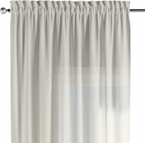 Csatornafüggöny frufruval 1 db 140x260cm fehér