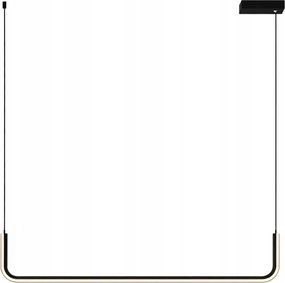 Patinar led lĂĄmpa fekete 90 cm 12 W 3000 K fĂŒggesztĂ©k