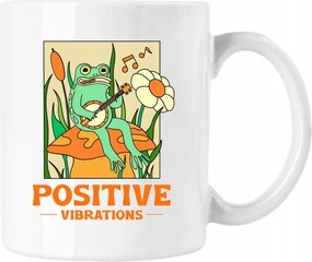 Bögre Béka vicces béka 7 Fehér 330ml