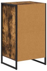 Széf fiókkal Füstös tölgy 42 x 36 x 75.5 cm Faanyag