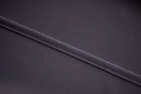 Függöny OXFORD LIGHT 140x250 cm, sötétszürke Felfüggesztés: Hullámos sínszalag