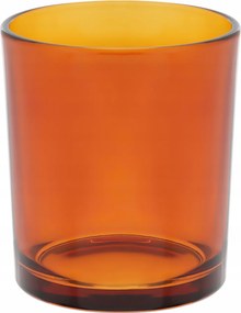 Gyertyatartó tégely borostyán 300 ml 72 db