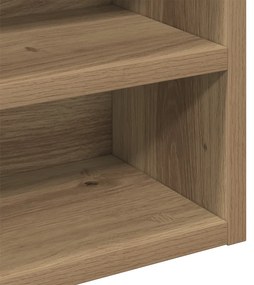 Vitrine Cabinet Artisan Oak 100x15x58 cm Műgyanta Fa