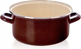 Zománcozott Fazék Hagyományos Főzéshez Indukciós Gáz 5 L