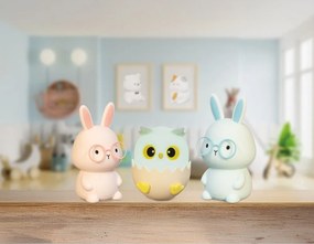 Világoskék gyerek éjjelilámpa Felix – Fischer &amp; Honsel