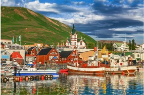 Kép - Húsavík (90x60 cm)
