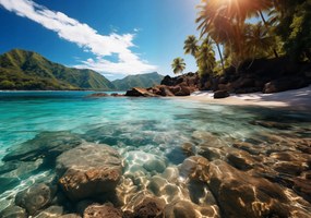 Poszter 100x70cm Elszigetelt paradicsom