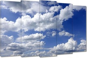 Vászonkép 150x95 Gomolygó felhők Égbolt