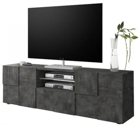 DAMA Nagy Oxidált TV Szekrény 2 ajtós 1 fiókos 181cm
