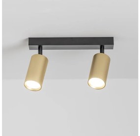 Brilagi - Spotlámpa SELE GOLDEN 2xGU10/30W/230V fekete/arany