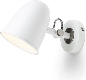 RENDL DANNY fali lámpa fehér matt nikkel 230V LED E14 5W