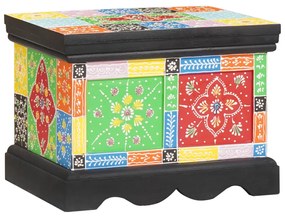 Tároló doboz 40x30x30 cm Szilárd Fa Mangó