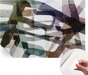 Öntapadós Dekoratív Fotótapéta Hálószobába Színes ívek 104x70 cm