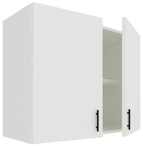 Benita 2 ajtós Felső konyhaszekrény Fehér 80x30x60 cm