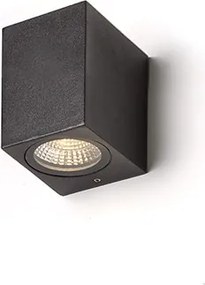 RENDL KUBI I antracitszürke 230V LED 3W 56° IP54 3000K