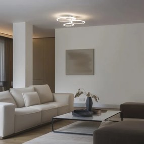 Brilagi - LED Dimmelhető felületre szerelhető csillár ORBITS LED/40W/230V 3000-6500K fehér + távirányító