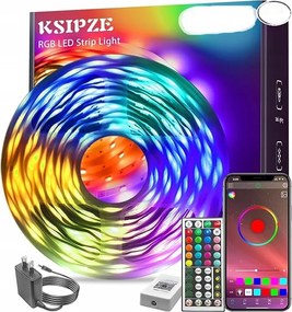 Led szalag 5m Rgb Távirányító Bluetooth zene ritmus