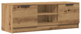 TV szekrény Artisan tölgy 102x35x36,5 cm Műanyag fa