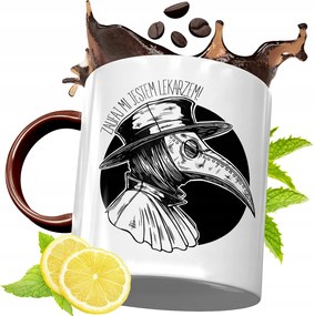 Bordó Bögre Doktornak Születésnapra Ajándék fényképes nyomattal