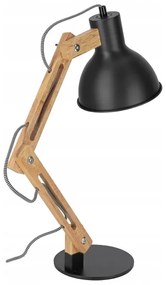 Asztali lámpa 1xE27/40W/230V fekete