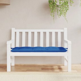 kék oxford szövet kerti padpárna 120 x 50 x 7 cm