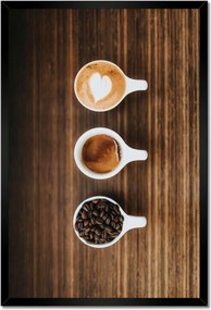 Poszterek keretben 40x60 Kávé a kávészakértőnek