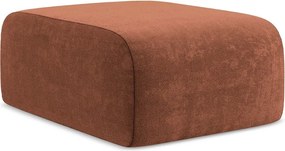 Terrakotta színű zsenília lábtartó Lani – Makamii