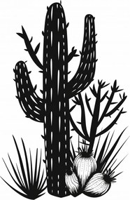 Poszter 30x40cm Kaktusz a karsztban