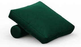 Zöld bársony párna moduláris kanapéhoz Rome Velvet - Cosmopolitan Design