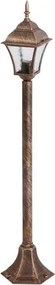 RÁBALUX 8395 TOSCANA Klasszikus Kültéri Állólámpa Antik Arany E27 IP44