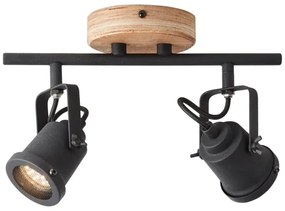 Brilliant - Spotlámpa INGE 2xGU10/6W/230V fenyő