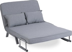 Kétszemélyes dönthető fotel szürke színben BART 2