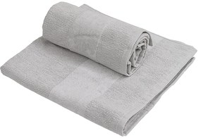 CARRARA törölköző szett 30x30 cm világosszürke 100% pamut, 3 db