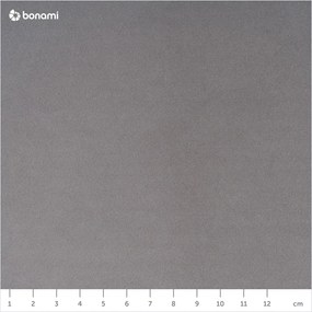 Vienna világosszürke bársony kanapé, 200 cm - Cosmopolitan Design