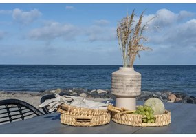 Estoril fonott tálcák, vízi jácint, natúr, 3 db-os szett