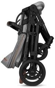 Lionelo - MARI TOUR 2 az 1-ben kombinált babakocsi, Grey Stone