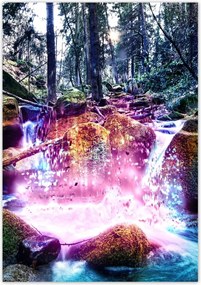 Poszterek 70x100 Patak a hegyekben Tájkép