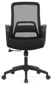 Autronic KA-S3015 BK Irodai szék, fekete