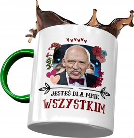 Zöld Janusz Corwin Mikke Bögre Ajándék Nyomtatott Fotóval