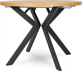 Bővíthető Étkezőasztal Aranytölgy Színben. LUKAS 100-250 cm Belföldi Raktárról