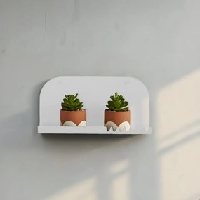 Fém fali polc, 31×15 cm – Vlnt127Byz