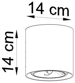 Spotlámpa CULLO 1xGU10/ES111/40W/230V
