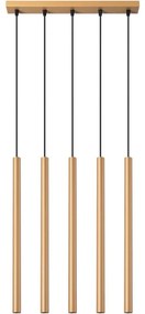 Sollux SL.1173 - Csillár zsinóron PASTELO 5xG9/8W/230V arany