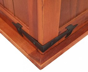tömör akácfa tárolóláda 79 x 34 x 32 cm