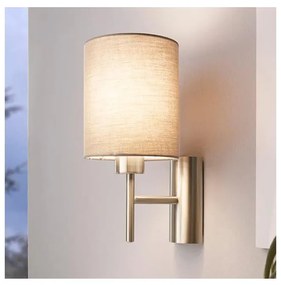 Eglo Eglo 94925 - PASTERI fali lámpa 1xE27/60W/230V taupe színben EG94925
