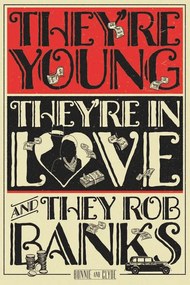 Művészi plakát Bonnie and Clyde - Barrow Gang, (26.7 x 40 cm)